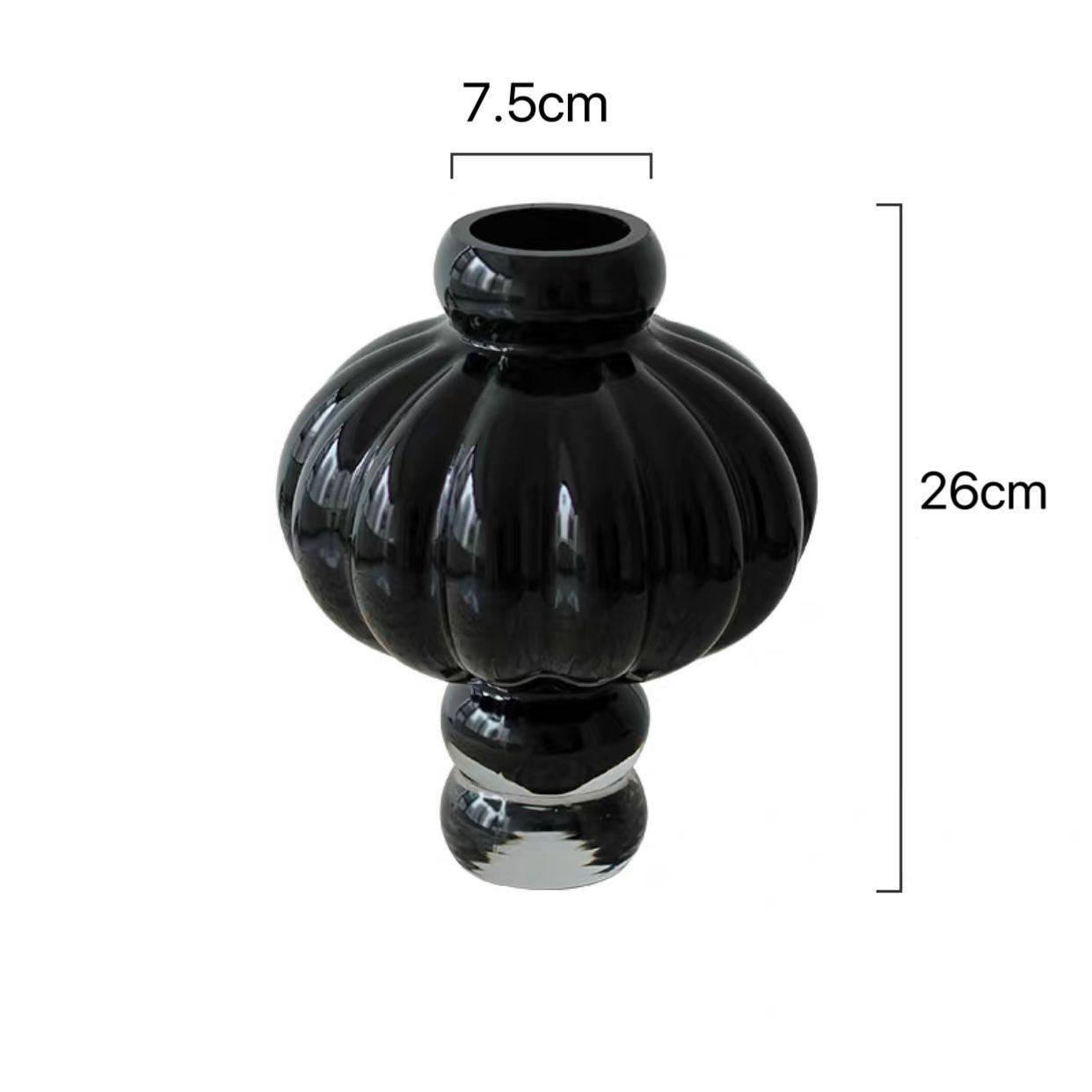 Creative New Lantern Glass Vase Living Room Dining Table Flower Arrangement - Pacisia