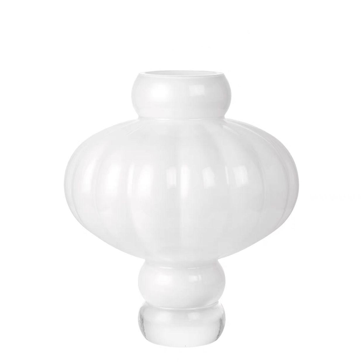 Creative New Lantern Glass Vase Living Room Dining Table Flower Arrangement - Pacisia