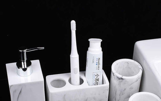 Creative Resin Five-piece Bathroom Set - Pacisia
