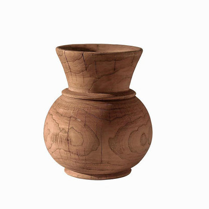 Creative Retro Wooden Vase Nordic - Pacisia