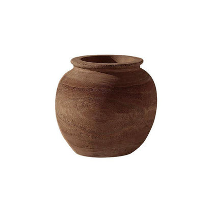 Creative Retro Wooden Vase Nordic - Pacisia