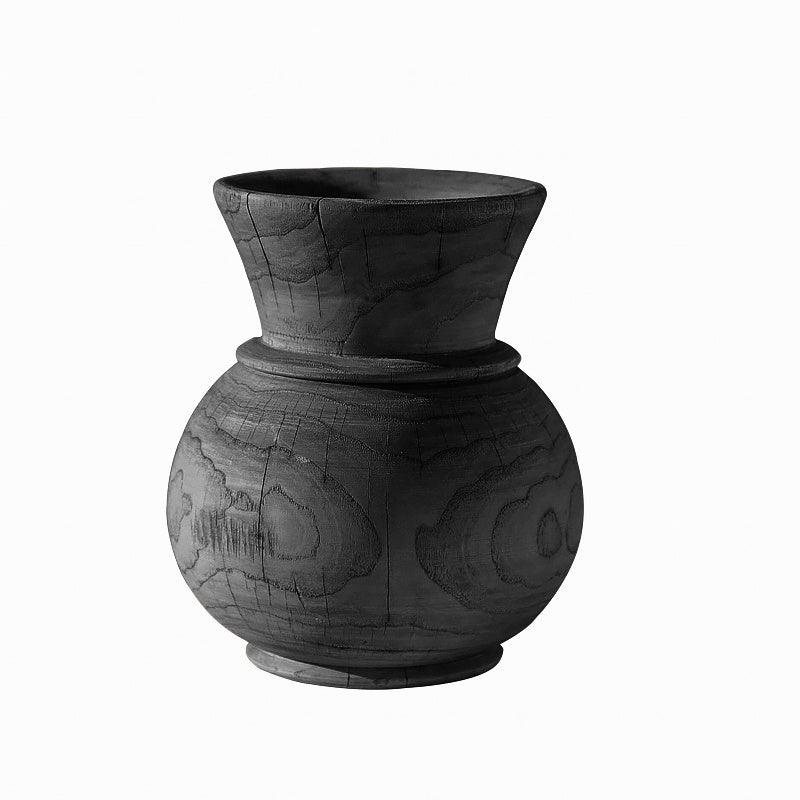 Creative Retro Wooden Vase Nordic - Pacisia