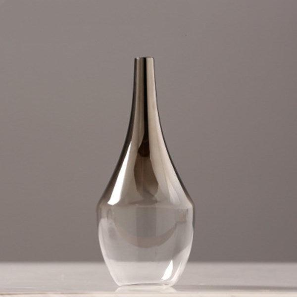 Creative Silver-plated Small Glass Vase Decoration - Pacisia