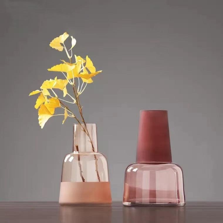 Creative Transparent Glass Vase Hydroponic Flower Arrangement Ornament - Pacisia