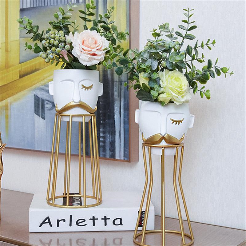 Creative vase living room flower arrangement - Pacisia