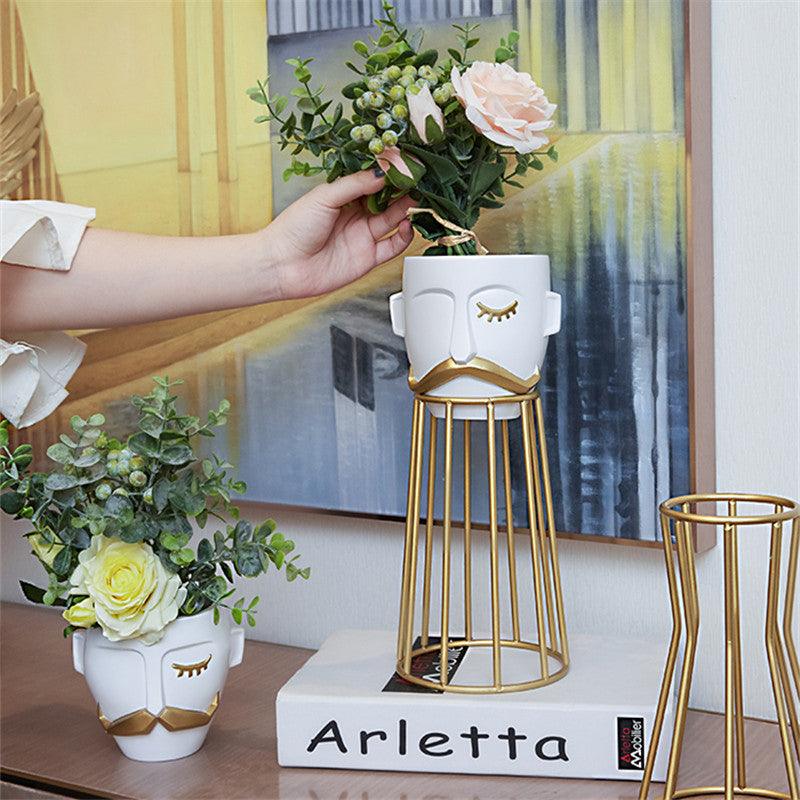Creative vase living room flower arrangement - Pacisia
