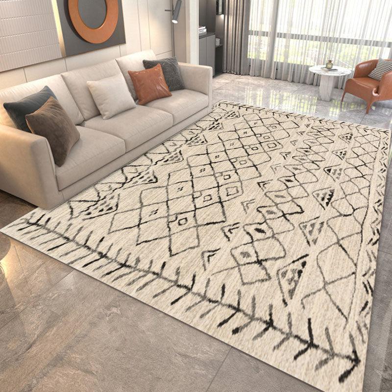 Crystal Velvet Ins Bedroom Bedside Carpet - Pacisia