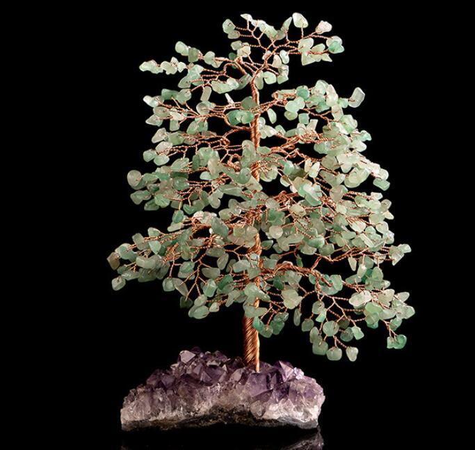 Crystal Zhaocai Tree Pure Handmade Craft Gift Home Decoration - Pacisia