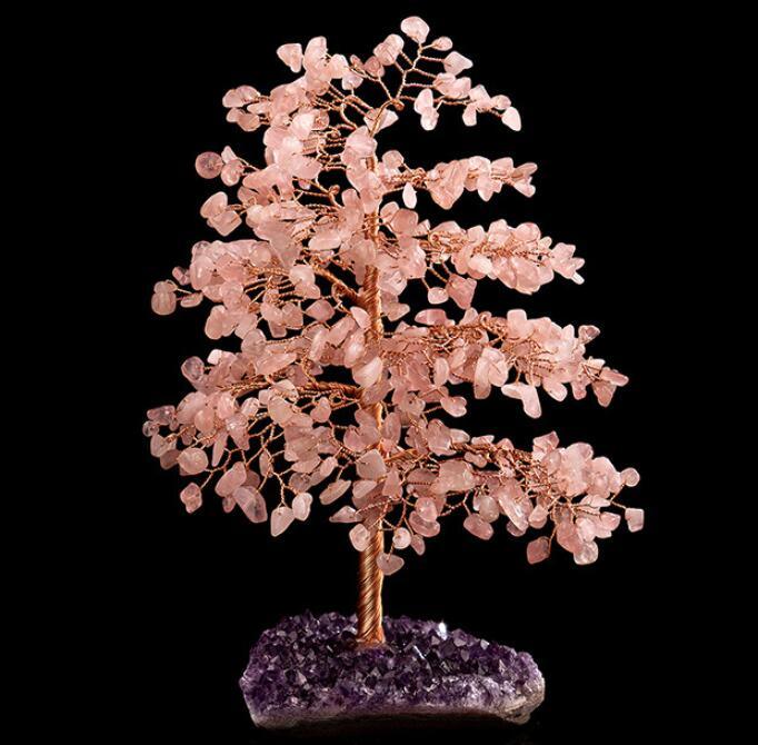Crystal Zhaocai Tree Pure Handmade Craft Gift Home Decoration - Pacisia