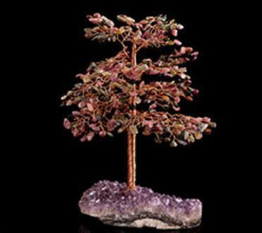Crystal Zhaocai Tree Pure Handmade Craft Gift Home Decoration - Pacisia