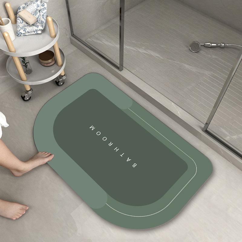 Cushion Cushion Bathroom Sliding Door Floor Bathroom Foot Mat - Pacisia