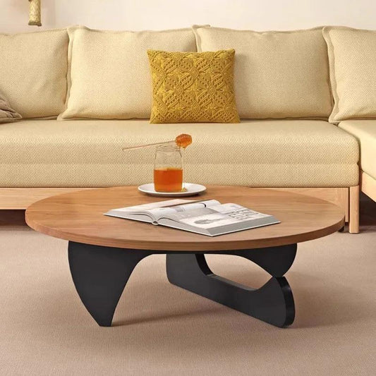 Cute Round Coffee Tables Modern Design Unique Oval Coffee Tables For Living Room Black Nordic Couchtisch Home Furniture - Pacisia