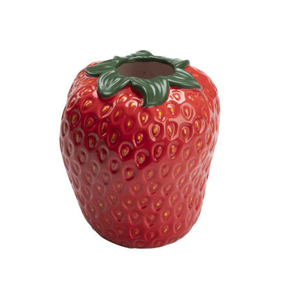 Good-looking Light Luxury Decoration Living Room Flower Arrangement Modern Strawberry Vase Ceramic - Pacisia