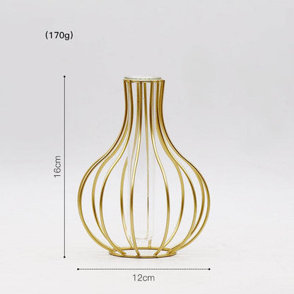 Decorative Furnishings Vase Living Room Nordic Transparent - Pacisia