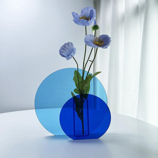 Desktop Decoration Color Acrylic Dry Vase - Pacisia