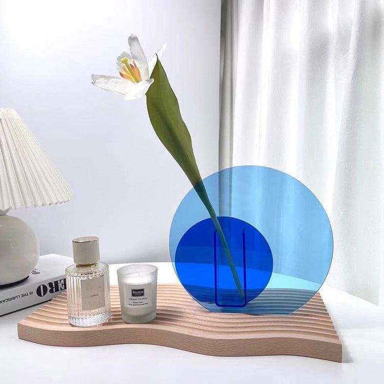 Desktop Decoration Color Acrylic Dry Vase - Pacisia