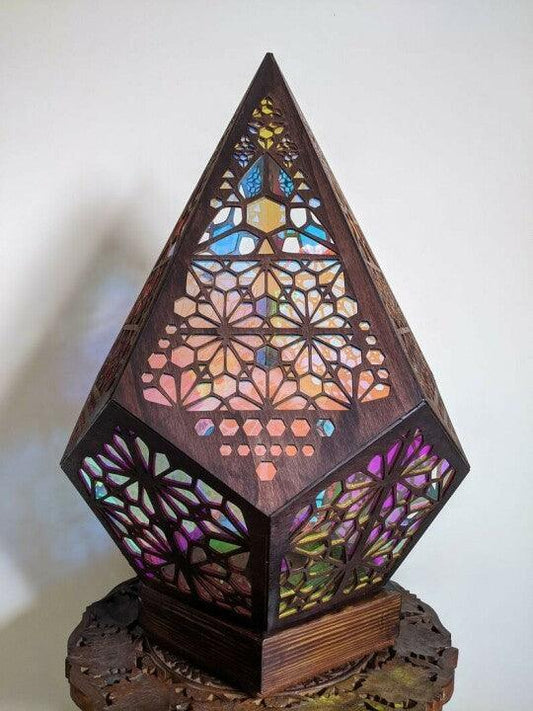 Diamond Lamp Led Projection Bohemian Floor Decorative Lamp - Pacisia