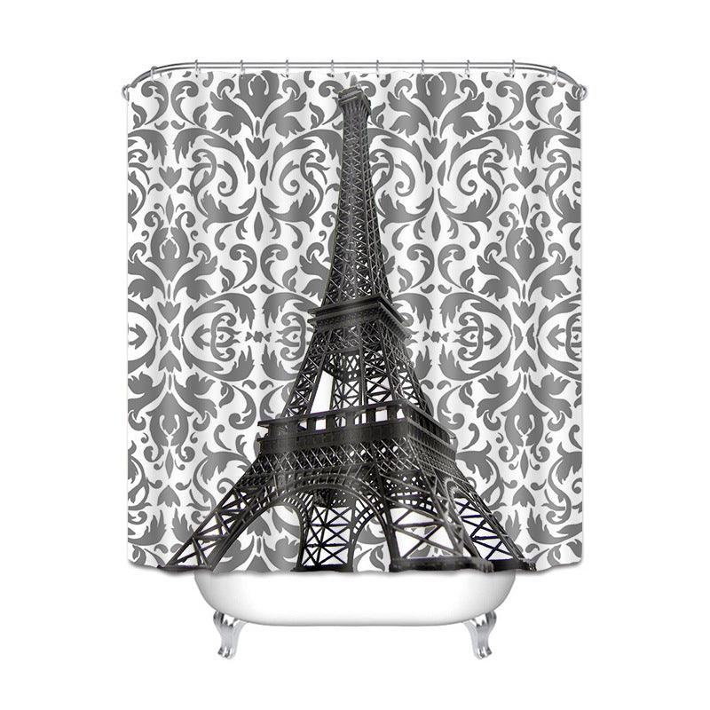 Digital Printing Plus 3 Thick Series Polyester Waterproof Shower Curtain - Pacisia