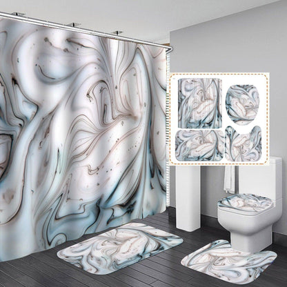 Digital Printing Waterproof Polyester Bathroom Shower Curtain - Pacisia