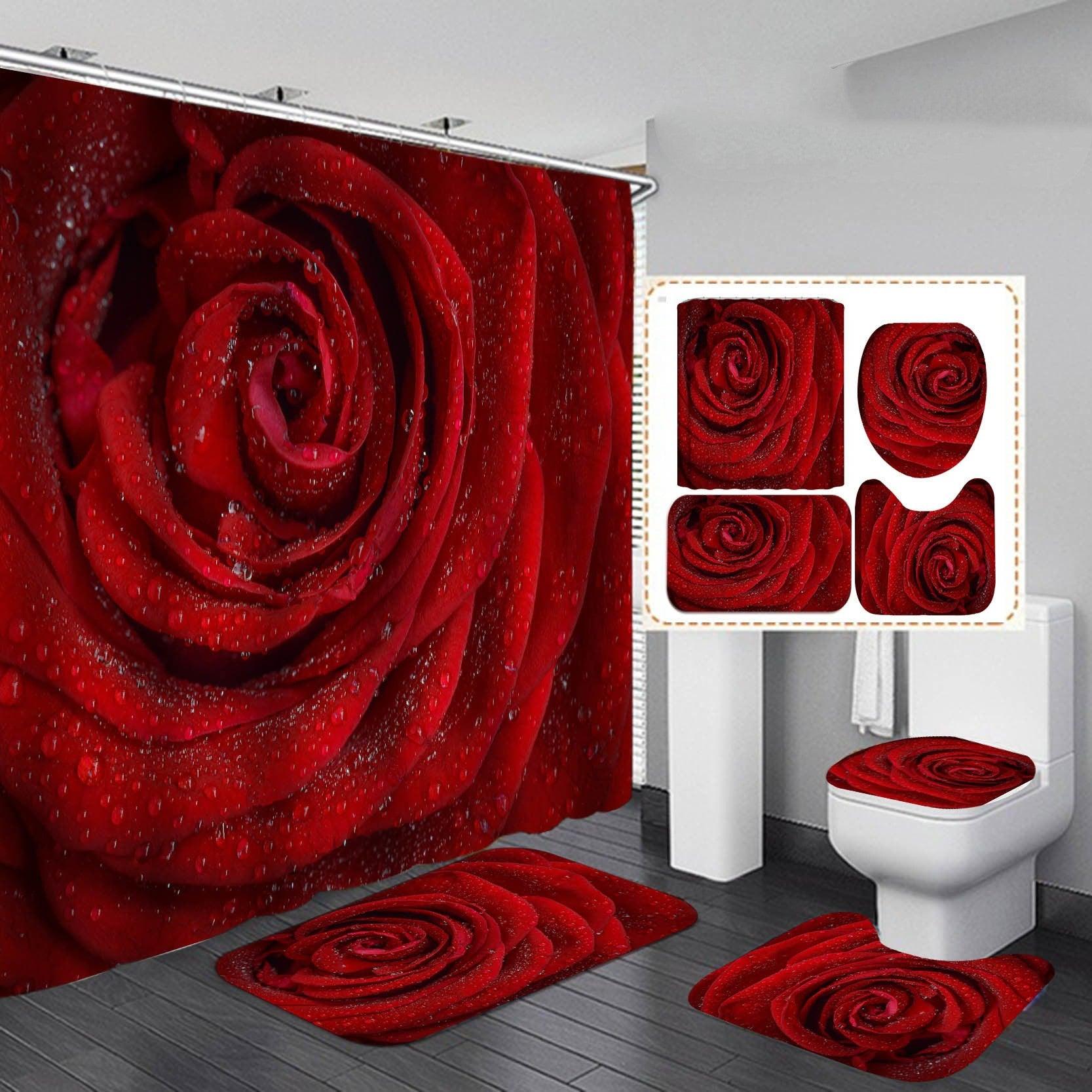 Digital Printing Waterproof Polyester Bathroom Toilet Shower Curtain - Pacisia