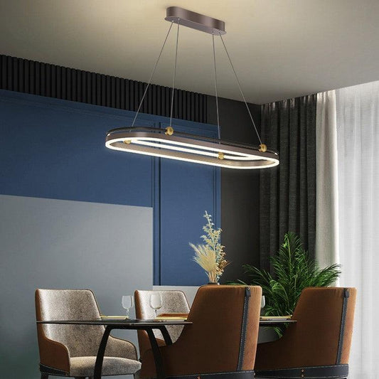 Dining Room Chandelier Modern Creative Personality Art Table Bar Long Chandelier - Pacisia