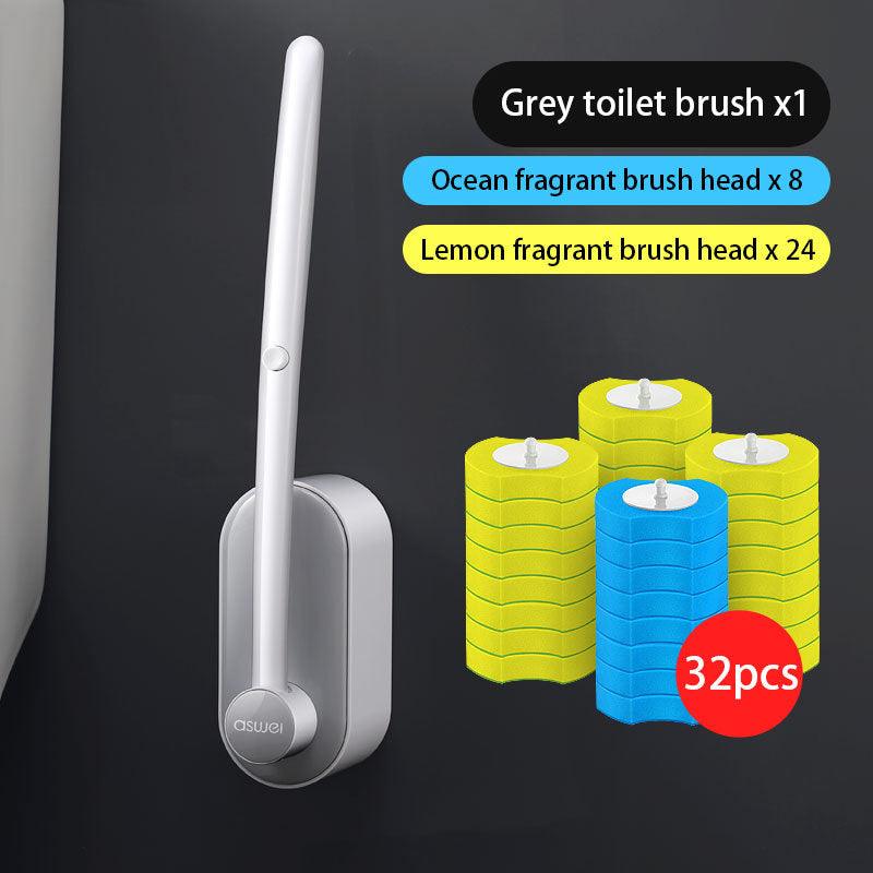 Disposable No Dead Angle Toilet Cleaning Brush - Pacisia