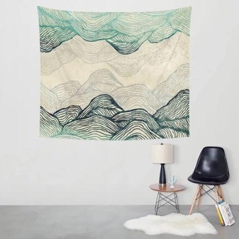 Dreamland Mountains Tapestry - Pacisia