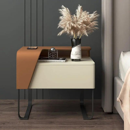 Dressers Bedside Table Modern Nordic Side Cabinet Luxury Low Nightstand Wood Mesitas De Noche Para El Dormitorio Home Furniture - Pacisia