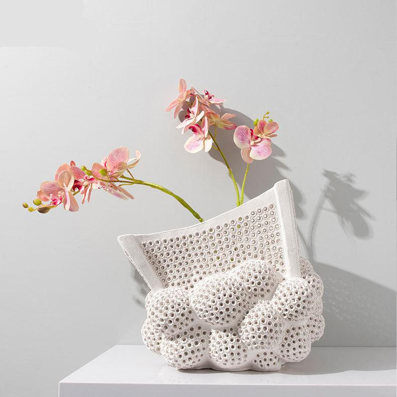 Dried Flower Vase Modern Minimalist Living Room Desktop Decoration - Pacisia