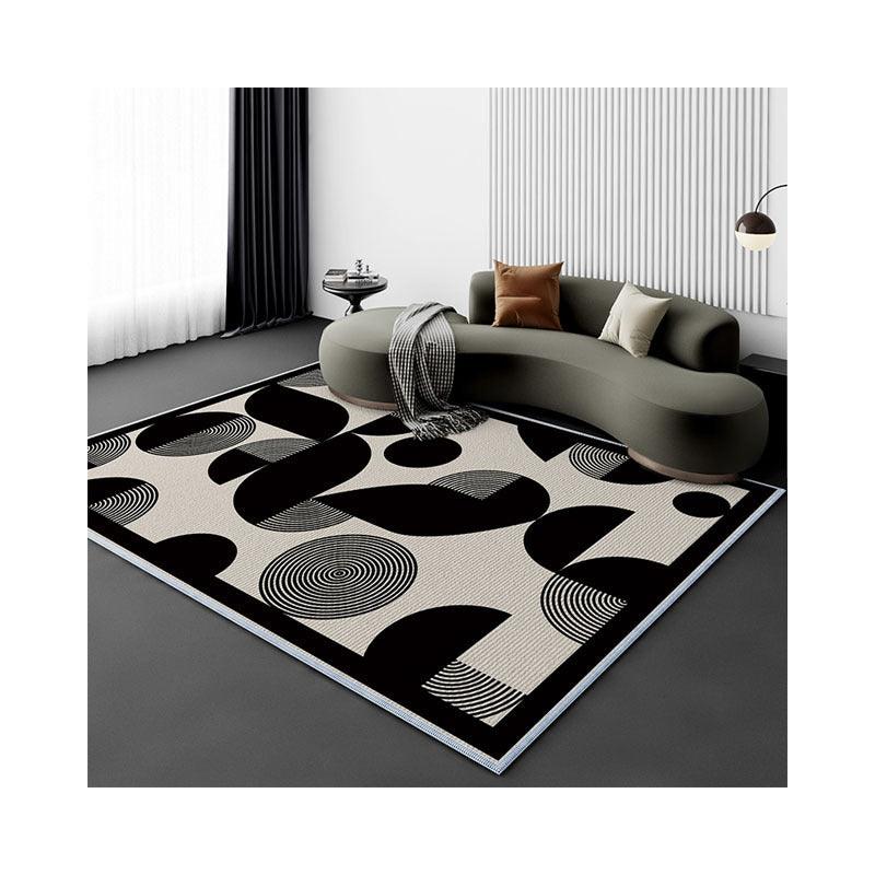 Living Room Carpet Fully Covered Bedroom And Household Sofa Table Carpet Bedside Stain-resistant Non-slip Foot Mat - Pacisia