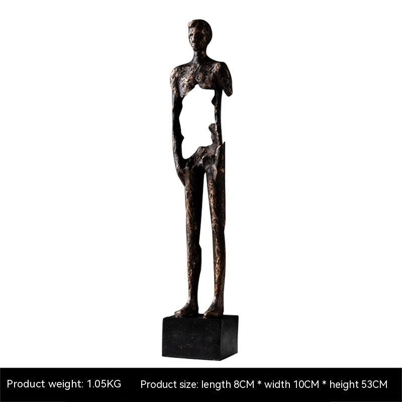 Abstract Decoration Creative Body Sculpture Living Room Entrance TV Cabinet Office Home Resin Decorations - Pacisia