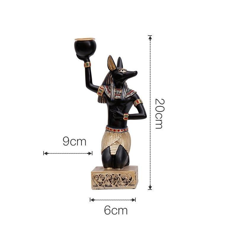 Egyptian Cat Resin Bookend Book By Vintage Decoration - Pacisia