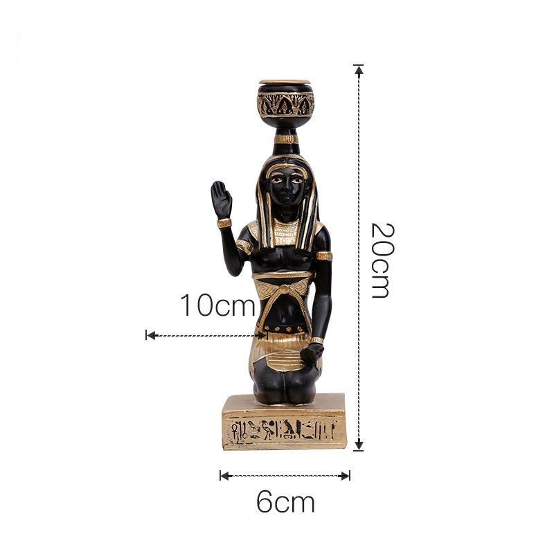 Egyptian Cat Resin Bookend Book By Vintage Decoration - Pacisia