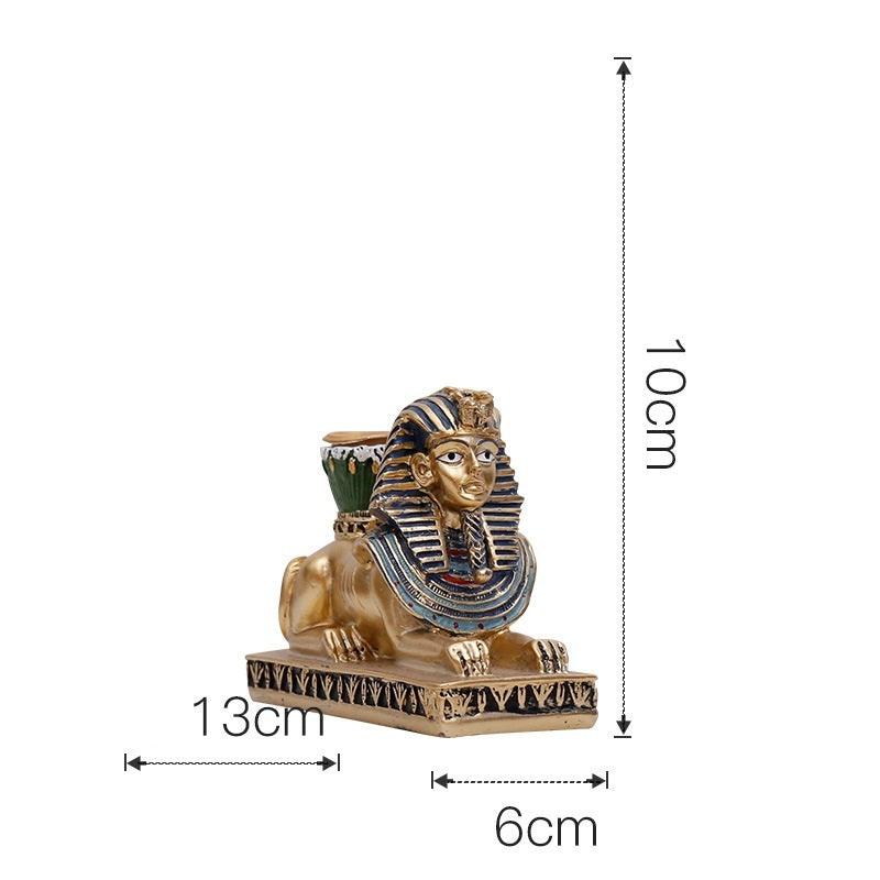 Egyptian Cat Resin Bookend Book By Vintage Decoration - Pacisia