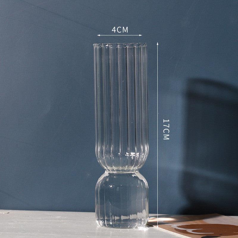 European Design Small Vase Glass Container - Pacisia