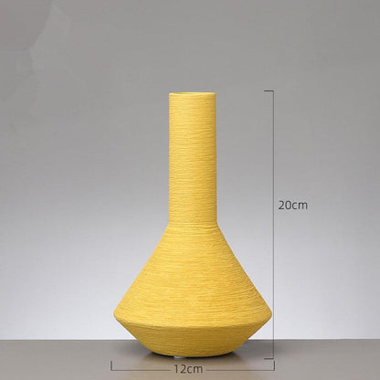 European ins small ceramic vase - Pacisia