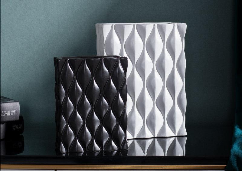 European luxury decoration Ceramic floral plant vases high quality Cheap wholesale for Ceramic vase - Pacisia