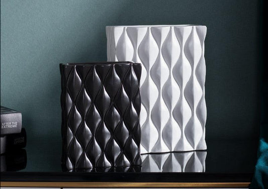 European luxury decoration Ceramic floral plant vases high quality Cheap wholesale for Ceramic vase - Pacisia