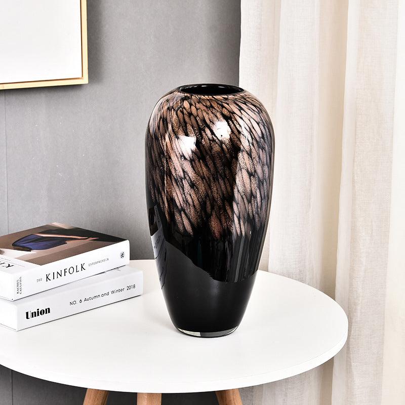 European Luxury Glass Vase Modern Art - Pacisia