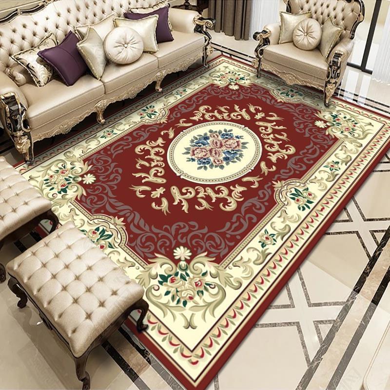 European Style Living Room Tea Table Carpet Sofa - Pacisia