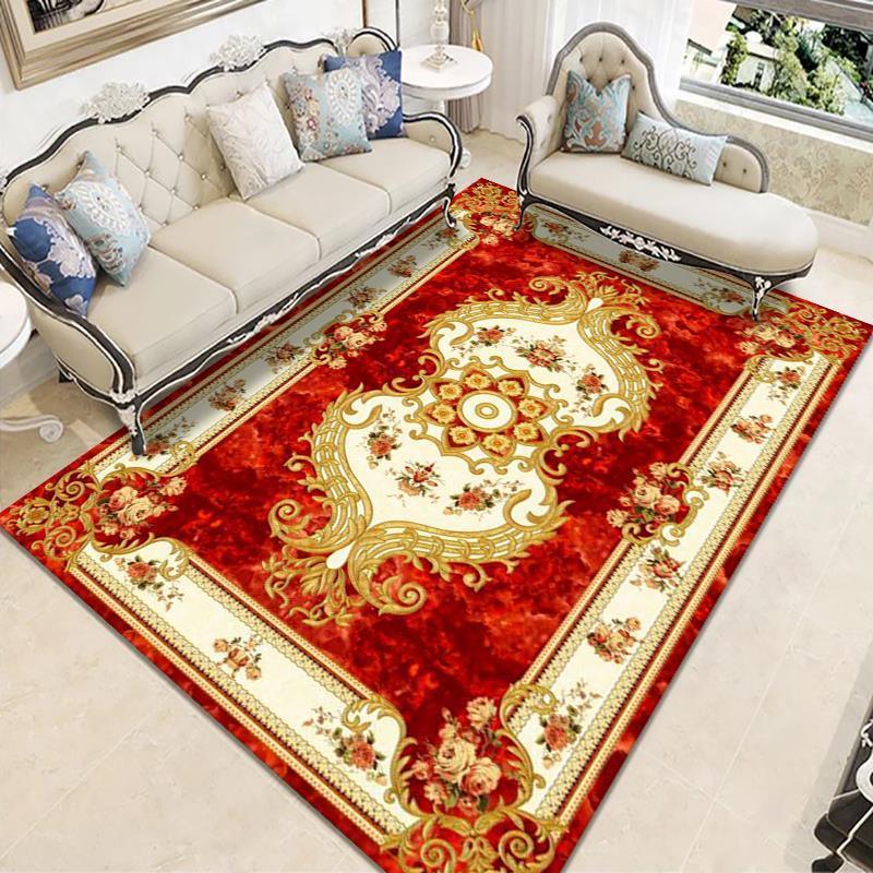 European Style Living Room Tea Table Carpet Sofa - Pacisia