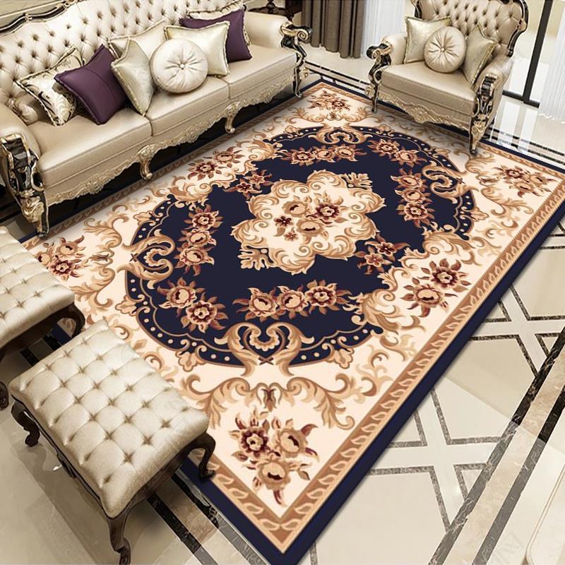 European Style Living Room Tea Table Carpet Sofa - Pacisia
