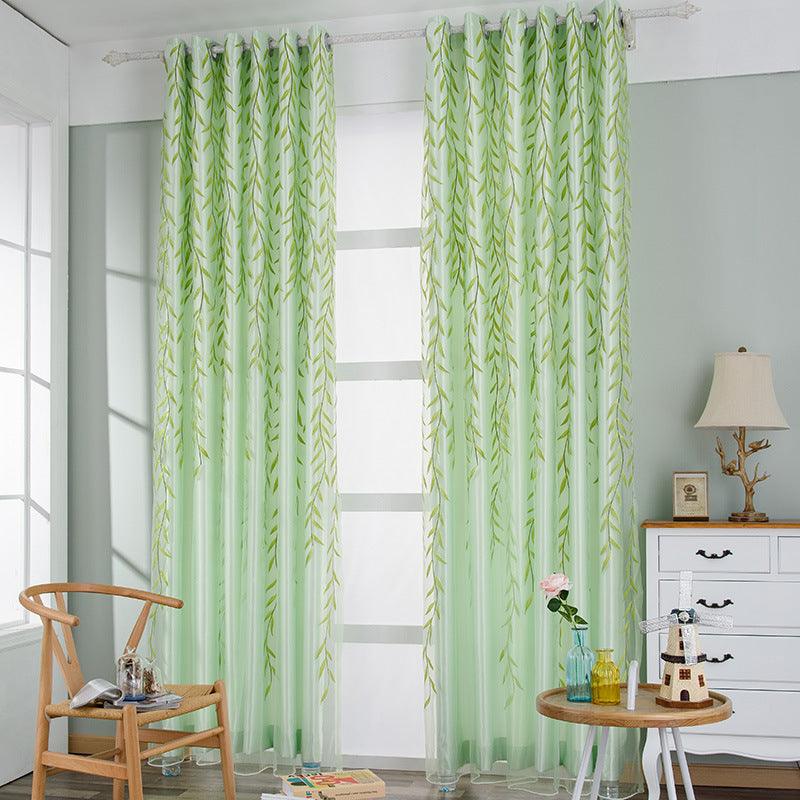 Exquisite Transparent Printed Curtains - Pacisia