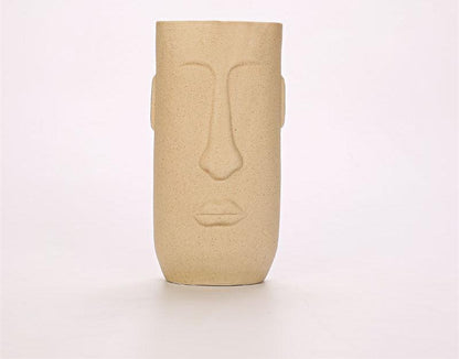 Face Ceramic Vase Creative Simplicity - Pacisia