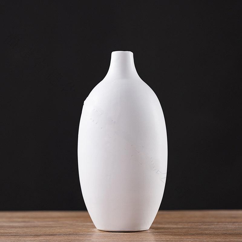 Factory Hot Sale Simple Style Light Luxury Small Restaurant Ceramic Decoration Vase - Pacisia