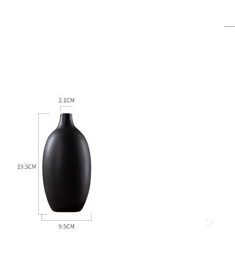 Factory Hot Sale Simple Style Light Luxury Small Restaurant Ceramic Decoration Vase - Pacisia