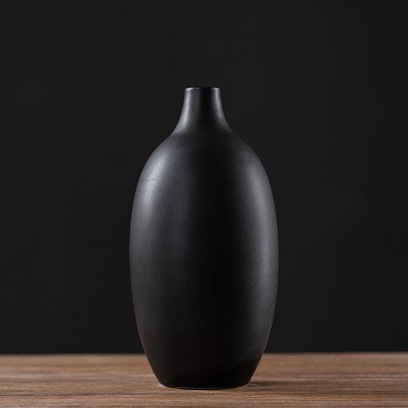 Factory Hot Sale Simple Style Light Luxury Small Restaurant Ceramic Decoration Vase - Pacisia