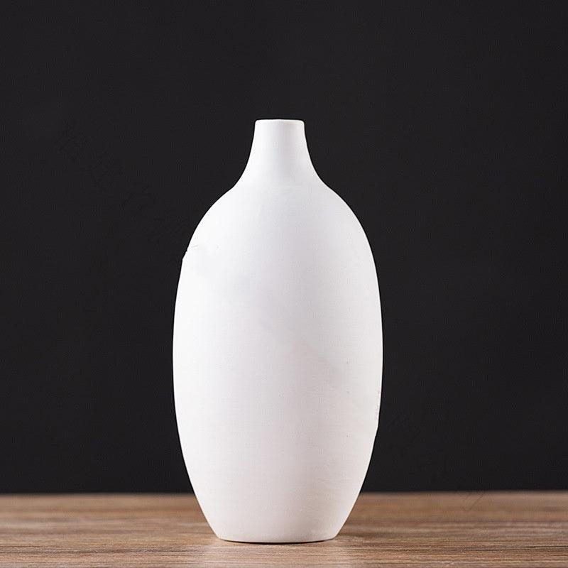 Factory Hot Sale Simple Style Light Luxury Small Restaurant Ceramic Decoration Vase - Pacisia
