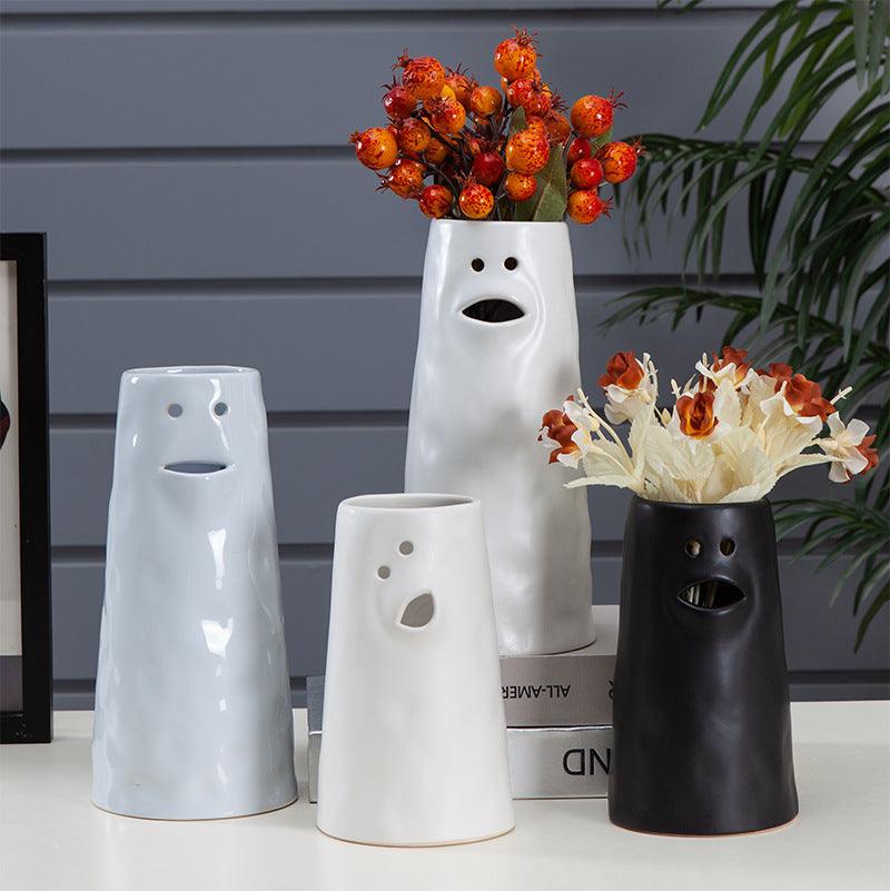 Faec Spain Liverpool Haus Vase Ylindrical Ceramic - Pacisia