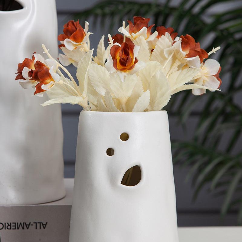 Faec Spain Liverpool Haus Vase Ylindrical Ceramic - Pacisia